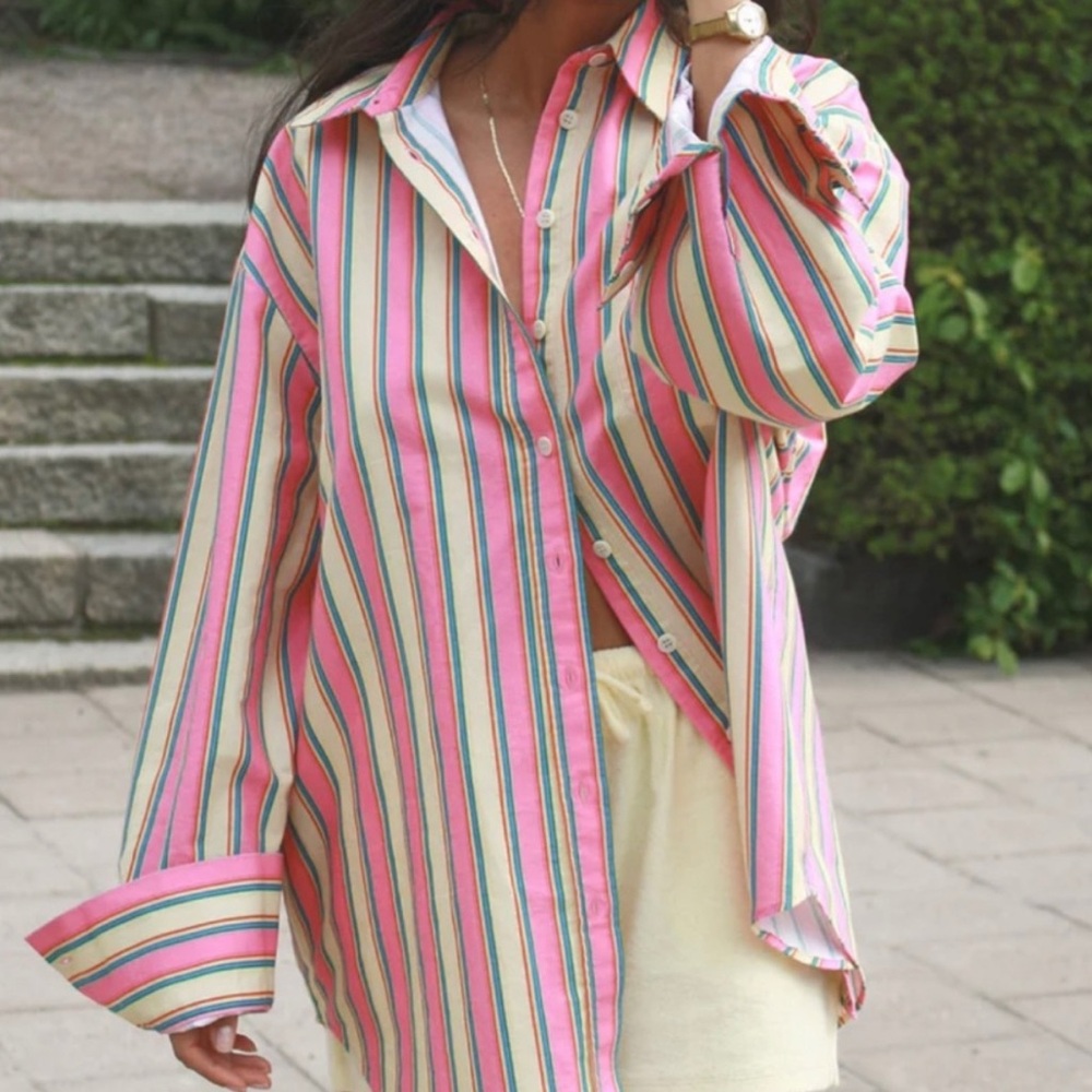 djerf avenue x frankie bikini button up